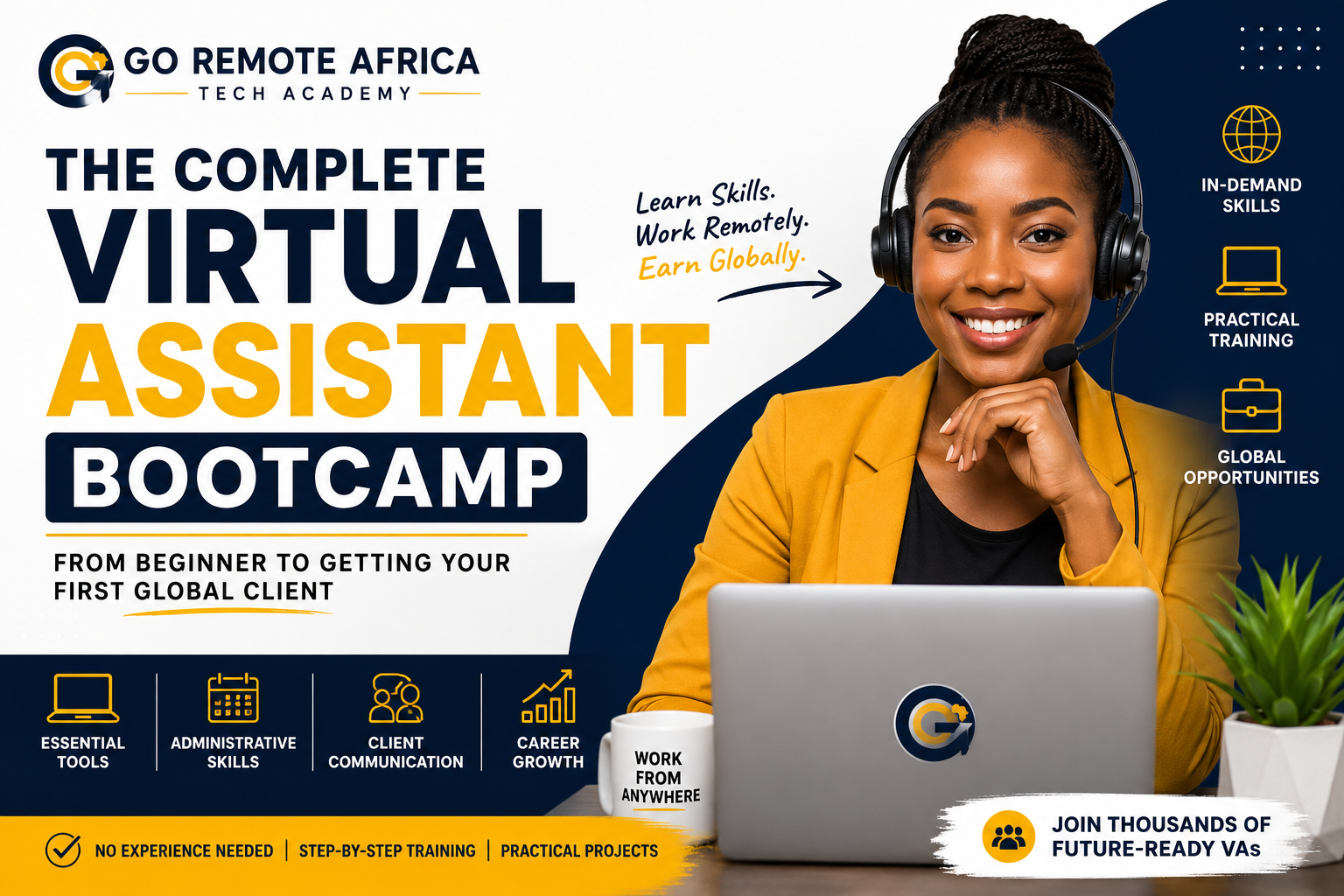 The Complete Virtual Assistant Bootcamp: From Beginner to Advanced