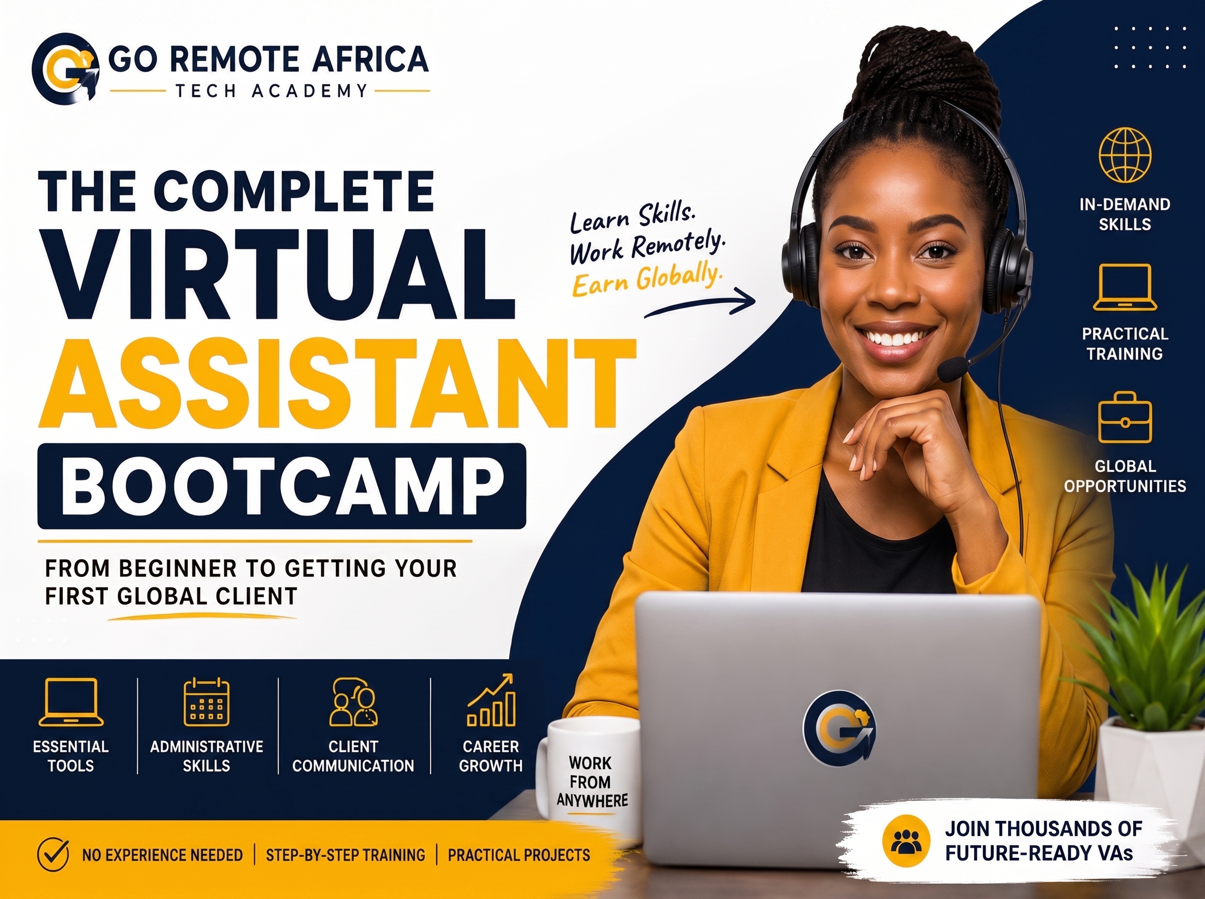 The Complete Virtual Assistant Bootcamp: From Beginner to Advanced