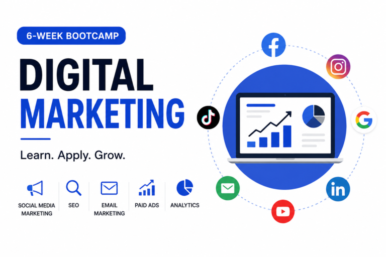The Complete 6-Week Digital Marketing Bootcamp